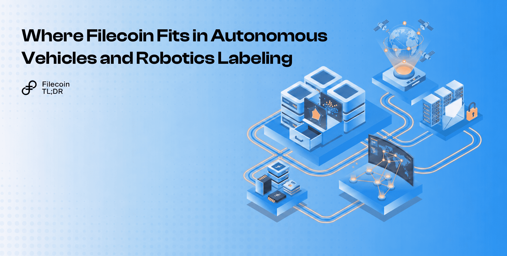 Illustration of: Where Filecoin Fits in Autonomous Vehicles and Robotics Labeling