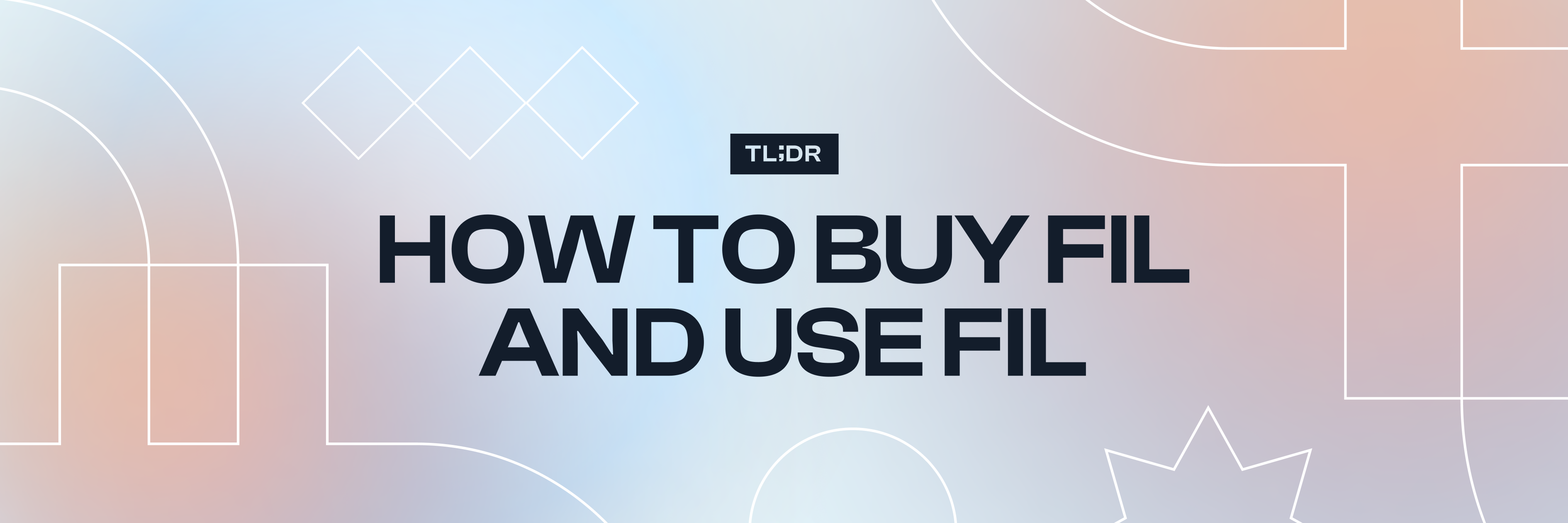 Filecoin TL;DR | How to Buy Filecoin (FIL) Securely and Easily